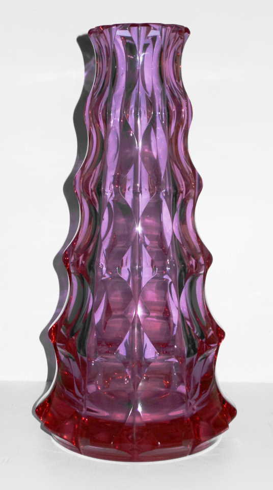 Moser Glass Vase